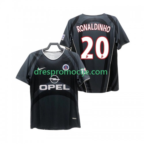 Paris Saint-Germain RONALDINHO 20 2001 Dres Retro Treći 2002 Kratkih Rukava Paris Saint-Germain RONALDINHO 20 2001 Dres Retro Treći 2002 Kratkih Rukava